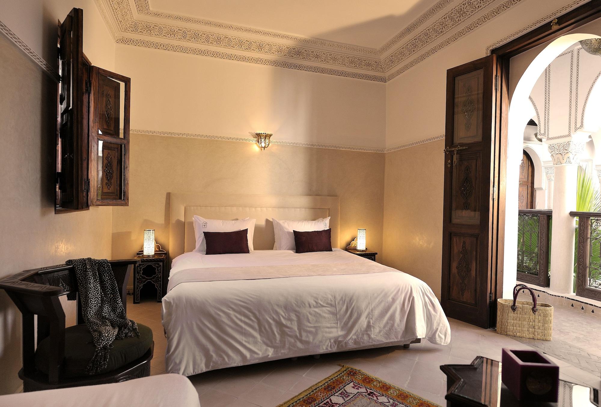 Riad Le Jardin D'Abdou Marrakesh Exteriör bild A bedroom at the hotel